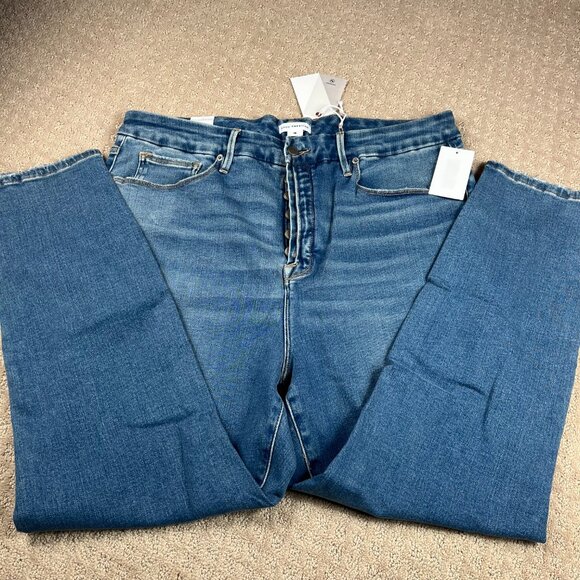 Good American | Good Legs Crop | High Rise Skinny Jeans - Picture 5 of 8